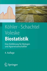 Cover image: Biostatistik 4th edition 9783540377108
