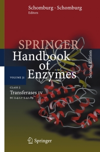 Cover image: Class 2 Transferases IV 2nd edition 9783540325925