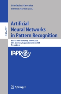 Cover image: Artificial Neural Networks in Pattern Recognition 1st edition 9783540379515