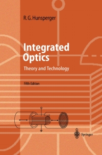 Cover image: Integrated Optics 5th edition 9783540433415
