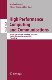 表紙画像: High Performance Computing and Communications 1st edition 9783540393689