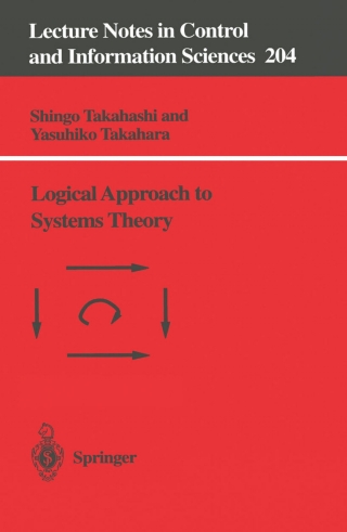 Imagen de portada: Logical Approach to Systems Theory 9783540199564