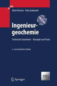 Cover image: Ingenieurgeochemie 2nd edition 9783540395119