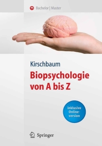 صورة الغلاف: Biopsychologie von A bis Z 1st edition 9783540396031