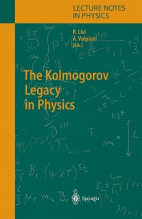 Imagen de portada: The Kolmogorov Legacy in Physics 1st edition 9783540203070