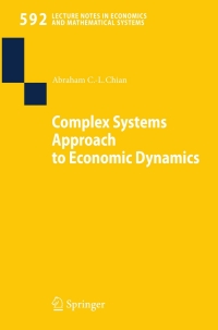 Cover image: Complex Systems Approach to Economic Dynamics 9783540397526