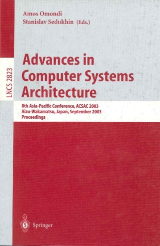 Imagen de portada: Advances in Computer Systems Architecture 1st edition 9783540201229