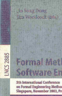 Cover image: Formal Methods and Software Engineering 1st edition 9783540204619