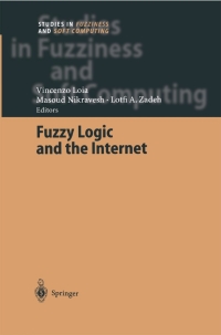 Imagen de portada: Fuzzy Logic and the Internet 1st edition 9783540201809