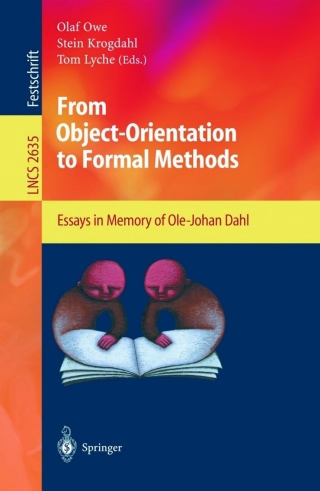 Imagen de portada: From Object-Orientation to Formal Methods 1st edition 9783540213666