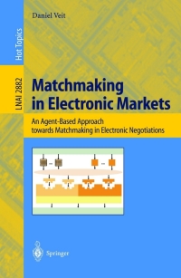 Cover image: Matchmaking in Electronic Markets 9783540205005