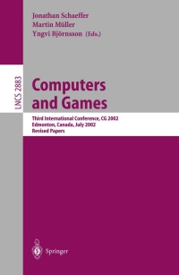 Cover image: Computers and Games 1st edition 9783540205456