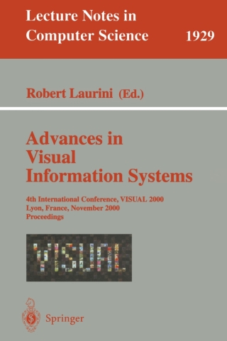 Imagen de portada: Advances in Visual Information Systems 1st edition 9783540411772