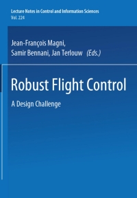 Cover image: Robust Flight Control 9783540761518