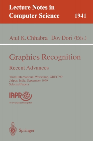 Imagen de portada: Graphics Recognition. Recent Advances 1st edition 9783540412229