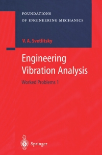 Cover image: Engineering Vibration Analysis 9783540206583
