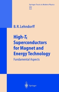 Cover image: High-Tc Superconductors for Magnet and Energy Technology 9783540412311