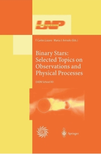 Cover image: Binary Stars: Selected Topics on Observations and Physical Processes 1st edition 9783540412564