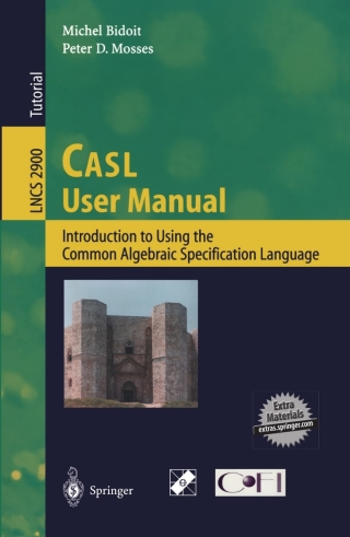 Omslagafbeelding: CASL User Manual 9783540207665