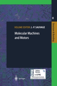 Cover image: Molecular Machines and Motors 1st edition 9783540413820