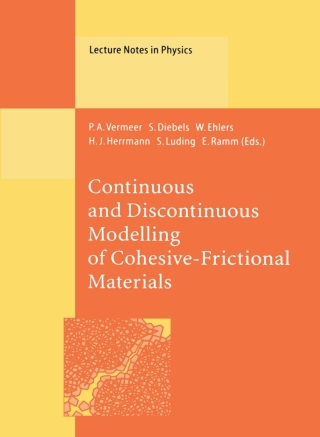Titelbild: Continuous and Discontinuous Modelling of Cohesive-Frictional Materials 1st edition 9783540415251