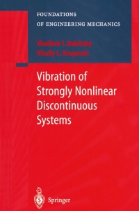 Titelbild: Vibration of Strongly Nonlinear Discontinuous Systems 9783540414476