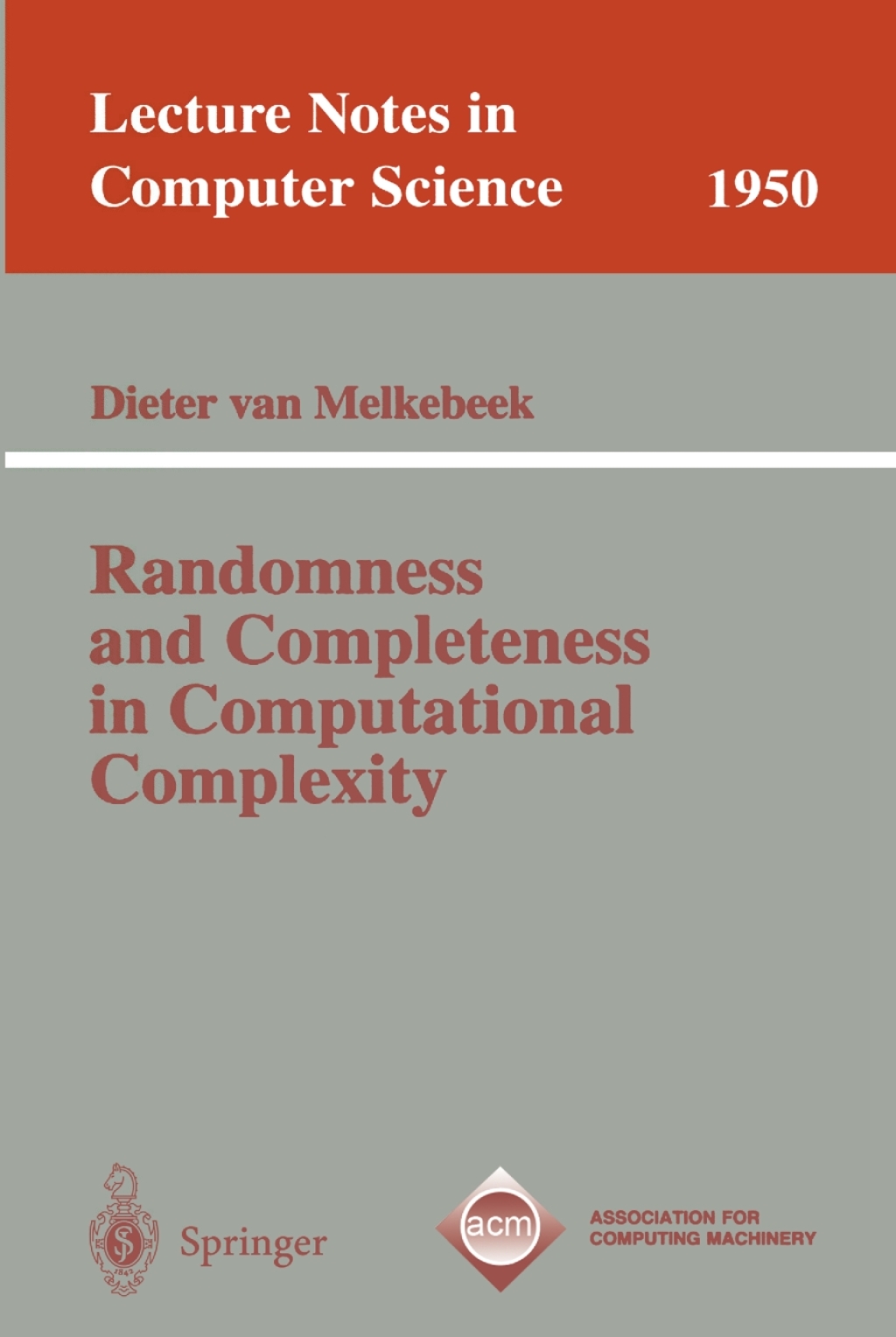 Randomness and Completeness in Computational Complexity