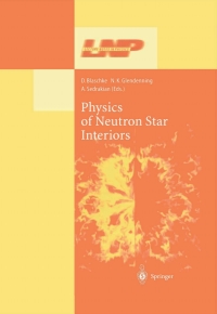 Cover image: Physics of Neutron Star Interiors 1st edition 9783540423409