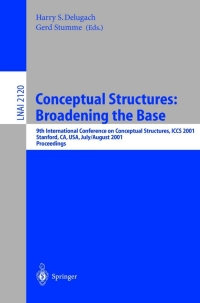 Cover image: Conceptual Structures: Broadening the Base 1st edition 9783540423447
