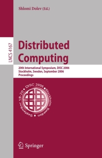 Cover image: Distributed Computing 1st edition 9783540446248