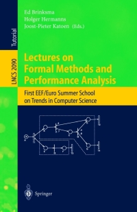 Imagen de portada: Lectures on Formal Methods and Performance Analysis 1st edition 9783540424796