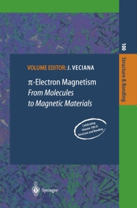 صورة الغلاف: π-Electron Magnetism 1st edition 9783540416807