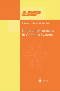 Cover image: Coherent Structures in Complex Systems 1st edition 9783540417057