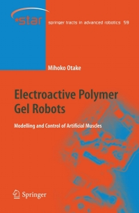 表紙画像: Electroactive Polymer Gel Robots 9783540239550