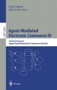 Cover image: Agent-Mediated Electronic Commerce III 1st edition 9783540417491