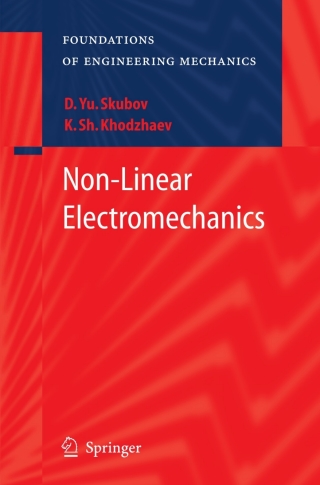 Imagen de portada: Non-Linear Electromechanics 9783540251392