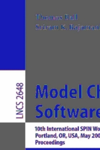 Cover image: Model Checking Software 1st edition 9783540401179