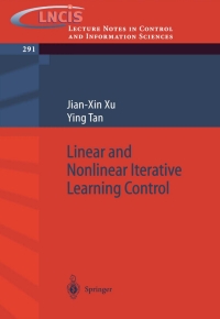 صورة الغلاف: Linear and Nonlinear Iterative Learning Control 9783540401735