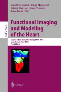 Cover image: Functional Imaging and Modeling of the Heart 1st edition 9783540402626