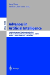 Cover image: Advances in Artificial Intelligence 1st edition 9783540403005