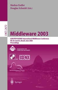 صورة الغلاف: Middleware 2003 1st edition 9783540403173