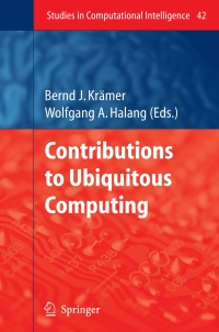 Imagen de portada: Contributions to Ubiquitous Computing 1st edition 9783540449096