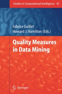 Imagen de portada: Quality Measures in Data Mining 1st edition 9783540449119
