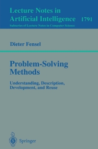 Cover image: Problem-Solving Methods 9783540678168
