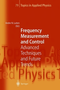 Omslagafbeelding: Frequency Measurement and Control 1st edition 9783540676942