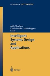 Immagine di copertina: Intelligent Systems Design and Applications 1st edition 9783540404262