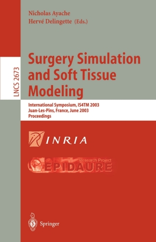 Immagine di copertina: Surgery Simulation and Soft Tissue Modeling 1st edition 9783540404392