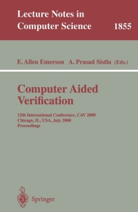 Cover image: Computer Aided Verification 1st edition 9783540677703