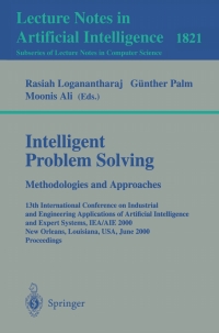 Cover image: Intelligent Problem Solving. Methodologies and Approaches 1st edition 9783540676898