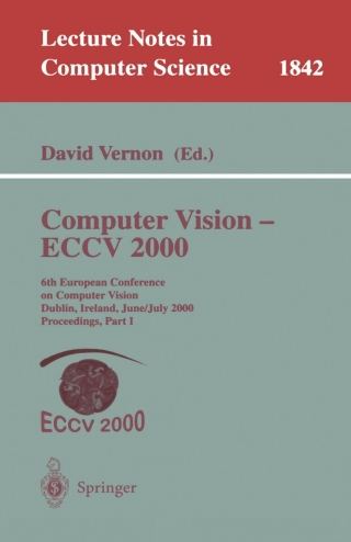 Imagen de portada: Computer Vision - ECCV 2000 1st edition 9783540676850
